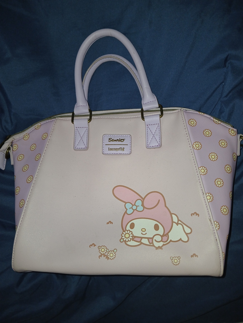 Sanrio My Melody Pastel Pink Satchel Bag - Picture 1 of 9